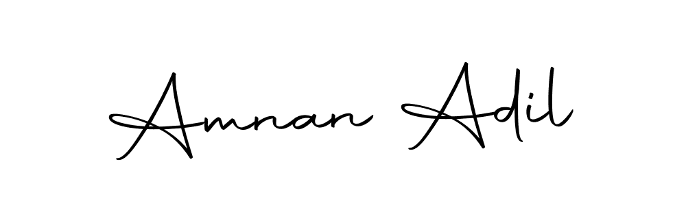 The best way (Autography-DOLnW) to make a short signature is to pick only two or three words in your name. The name Amnan Adil include a total of six letters. For converting this name. Amnan Adil signature style 10 images and pictures png