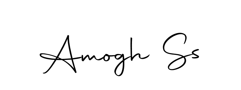 It looks lik you need a new signature style for name Amogh Ss. Design unique handwritten (Autography-DOLnW) signature with our free signature maker in just a few clicks. Amogh Ss signature style 10 images and pictures png