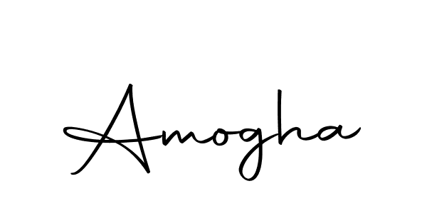 Make a beautiful signature design for name Amogha. With this signature (Autography-DOLnW) style, you can create a handwritten signature for free. Amogha signature style 10 images and pictures png