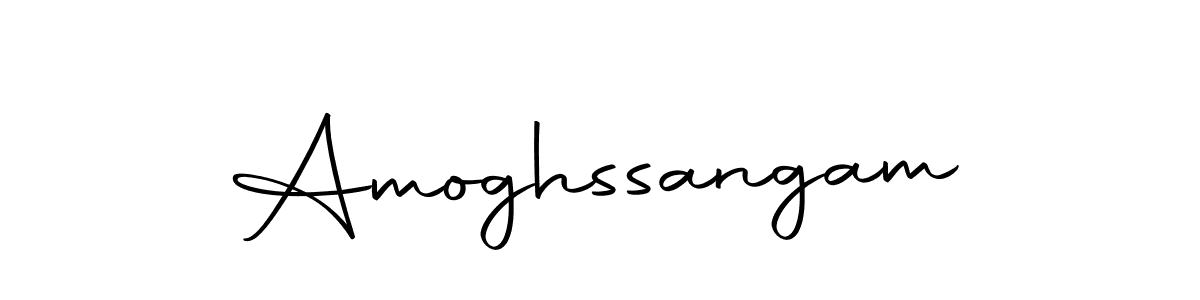 The best way (Autography-DOLnW) to make a short signature is to pick only two or three words in your name. The name Amoghssangam include a total of six letters. For converting this name. Amoghssangam signature style 10 images and pictures png