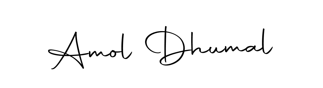 Make a beautiful signature design for name Amol Dhumal. Use this online signature maker to create a handwritten signature for free. Amol Dhumal signature style 10 images and pictures png