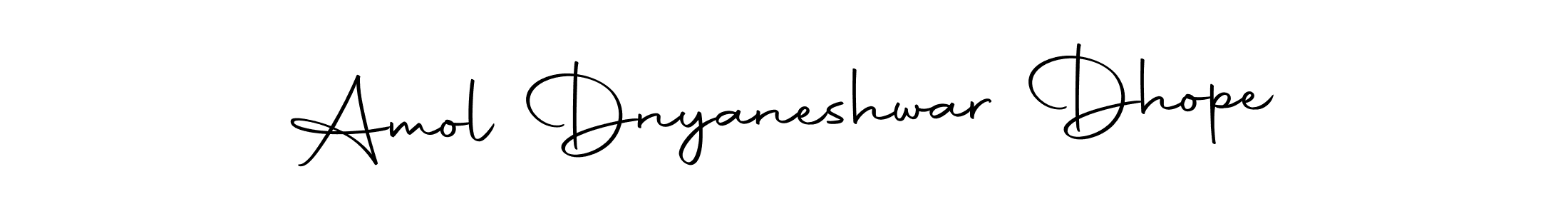 Amol Dnyaneshwar Dhope stylish signature style. Best Handwritten Sign (Autography-DOLnW) for my name. Handwritten Signature Collection Ideas for my name Amol Dnyaneshwar Dhope. Amol Dnyaneshwar Dhope signature style 10 images and pictures png