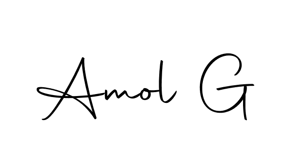 How to make Amol G signature? Autography-DOLnW is a professional autograph style. Create handwritten signature for Amol G name. Amol G signature style 10 images and pictures png