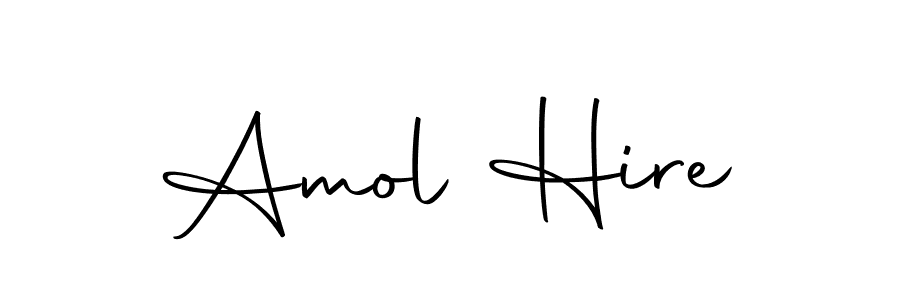 Here are the top 10 professional signature styles for the name Amol Hire. These are the best autograph styles you can use for your name. Amol Hire signature style 10 images and pictures png