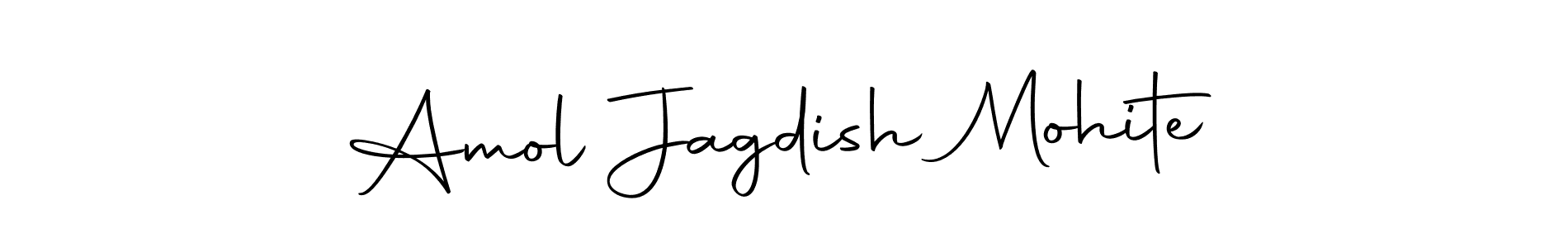 Amol Jagdish Mohite stylish signature style. Best Handwritten Sign (Autography-DOLnW) for my name. Handwritten Signature Collection Ideas for my name Amol Jagdish Mohite. Amol Jagdish Mohite signature style 10 images and pictures png