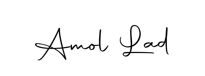 Make a beautiful signature design for name Amol Lad. With this signature (Autography-DOLnW) style, you can create a handwritten signature for free. Amol Lad signature style 10 images and pictures png