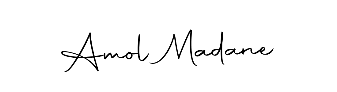 Create a beautiful signature design for name Amol Madane. With this signature (Autography-DOLnW) fonts, you can make a handwritten signature for free. Amol Madane signature style 10 images and pictures png