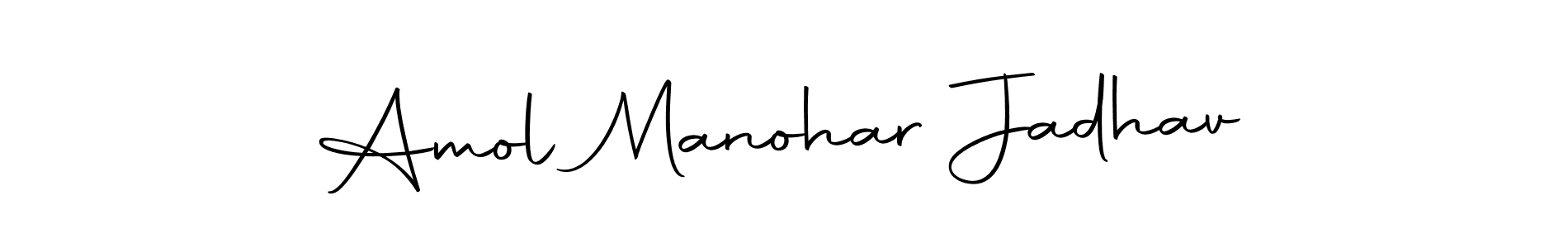 Amol Manohar Jadhav stylish signature style. Best Handwritten Sign (Autography-DOLnW) for my name. Handwritten Signature Collection Ideas for my name Amol Manohar Jadhav. Amol Manohar Jadhav signature style 10 images and pictures png