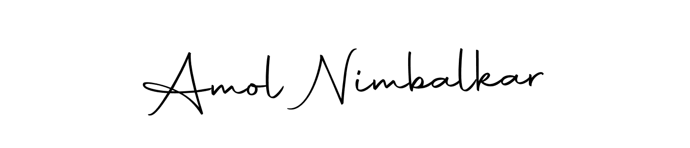 Make a beautiful signature design for name Amol Nimbalkar. With this signature (Autography-DOLnW) style, you can create a handwritten signature for free. Amol Nimbalkar signature style 10 images and pictures png