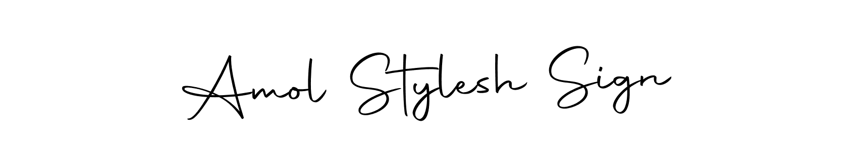 Create a beautiful signature design for name Amol Stylesh Sign. With this signature (Autography-DOLnW) fonts, you can make a handwritten signature for free. Amol Stylesh Sign signature style 10 images and pictures png