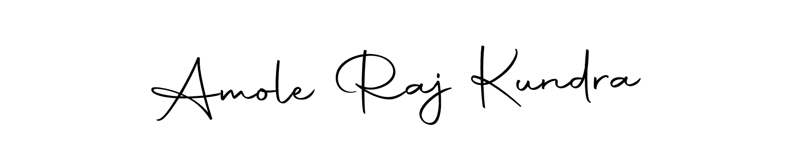 Design your own signature with our free online signature maker. With this signature software, you can create a handwritten (Autography-DOLnW) signature for name Amole Raj Kundra. Amole Raj Kundra signature style 10 images and pictures png