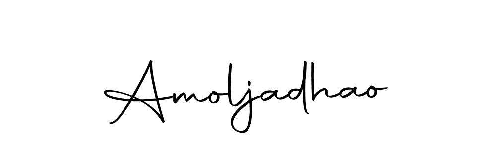 Amoljadhao stylish signature style. Best Handwritten Sign (Autography-DOLnW) for my name. Handwritten Signature Collection Ideas for my name Amoljadhao. Amoljadhao signature style 10 images and pictures png