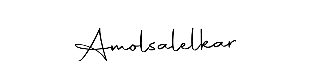 It looks lik you need a new signature style for name Amolsalelkar. Design unique handwritten (Autography-DOLnW) signature with our free signature maker in just a few clicks. Amolsalelkar signature style 10 images and pictures png