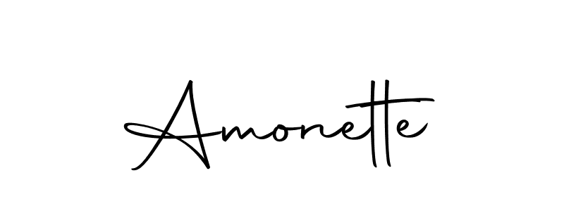 The best way (Autography-DOLnW) to make a short signature is to pick only two or three words in your name. The name Amonette include a total of six letters. For converting this name. Amonette signature style 10 images and pictures png