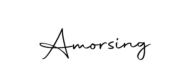 Create a beautiful signature design for name Amorsing. With this signature (Autography-DOLnW) fonts, you can make a handwritten signature for free. Amorsing signature style 10 images and pictures png