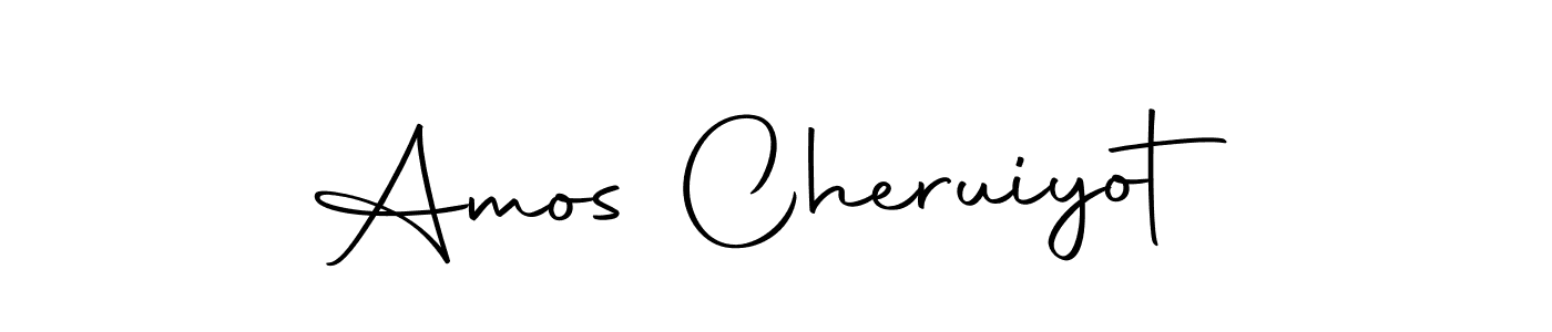Make a beautiful signature design for name Amos Cheruiyot. With this signature (Autography-DOLnW) style, you can create a handwritten signature for free. Amos Cheruiyot signature style 10 images and pictures png