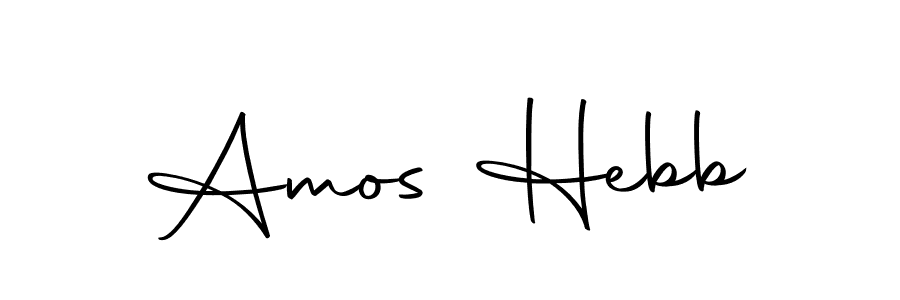 The best way (Autography-DOLnW) to make a short signature is to pick only two or three words in your name. The name Amos Hebb include a total of six letters. For converting this name. Amos Hebb signature style 10 images and pictures png