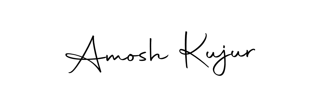 Create a beautiful signature design for name Amosh Kujur. With this signature (Autography-DOLnW) fonts, you can make a handwritten signature for free. Amosh Kujur signature style 10 images and pictures png