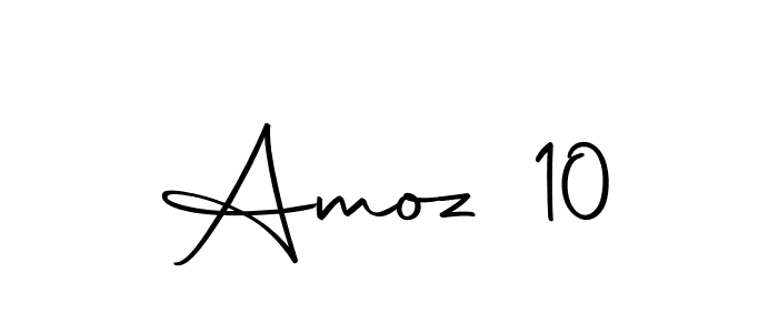 How to Draw Amoz 10 signature style? Autography-DOLnW is a latest design signature styles for name Amoz 10. Amoz 10 signature style 10 images and pictures png