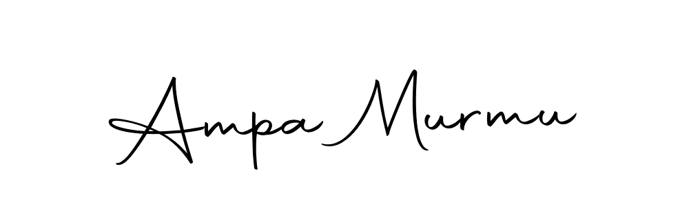 Autography-DOLnW is a professional signature style that is perfect for those who want to add a touch of class to their signature. It is also a great choice for those who want to make their signature more unique. Get Ampa Murmu name to fancy signature for free. Ampa Murmu signature style 10 images and pictures png