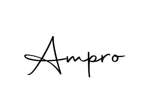 How to make Ampro signature? Autography-DOLnW is a professional autograph style. Create handwritten signature for Ampro name. Ampro signature style 10 images and pictures png