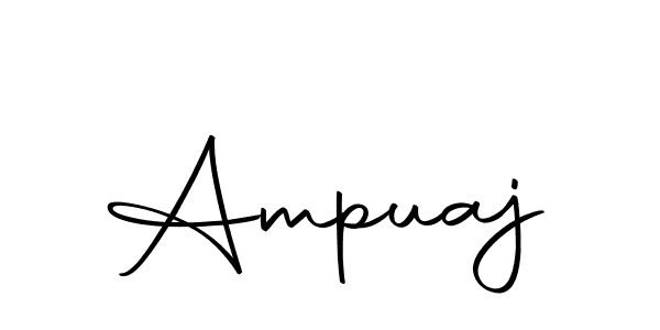 How to make Ampuaj signature? Autography-DOLnW is a professional autograph style. Create handwritten signature for Ampuaj name. Ampuaj signature style 10 images and pictures png