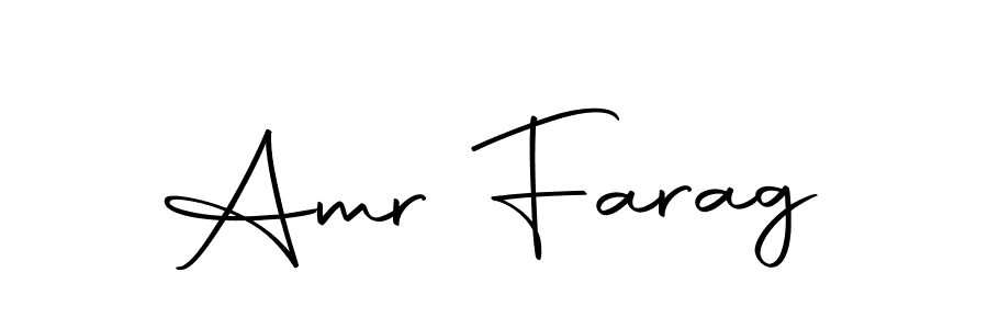 This is the best signature style for the Amr Farag name. Also you like these signature font (Autography-DOLnW). Mix name signature. Amr Farag signature style 10 images and pictures png