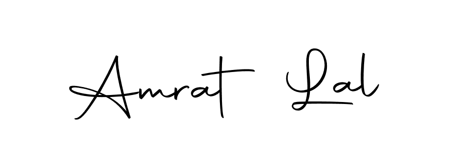 Use a signature maker to create a handwritten signature online. With this signature software, you can design (Autography-DOLnW) your own signature for name Amrat Lal. Amrat Lal signature style 10 images and pictures png