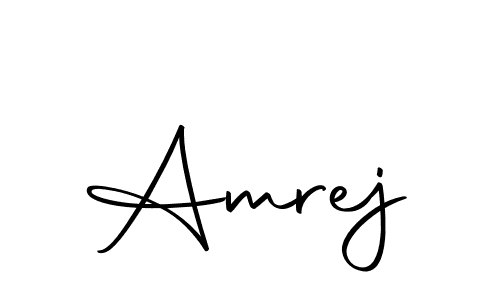 Amrej stylish signature style. Best Handwritten Sign (Autography-DOLnW) for my name. Handwritten Signature Collection Ideas for my name Amrej. Amrej signature style 10 images and pictures png