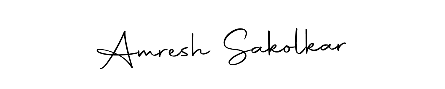 Use a signature maker to create a handwritten signature online. With this signature software, you can design (Autography-DOLnW) your own signature for name Amresh Sakolkar. Amresh Sakolkar signature style 10 images and pictures png