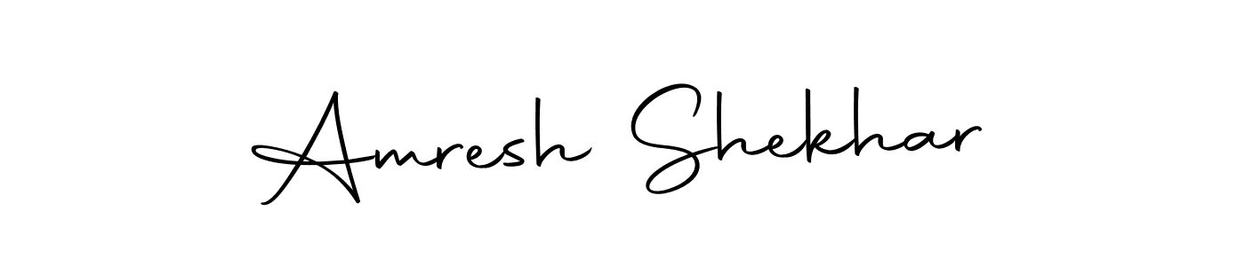Amresh Shekhar stylish signature style. Best Handwritten Sign (Autography-DOLnW) for my name. Handwritten Signature Collection Ideas for my name Amresh Shekhar. Amresh Shekhar signature style 10 images and pictures png