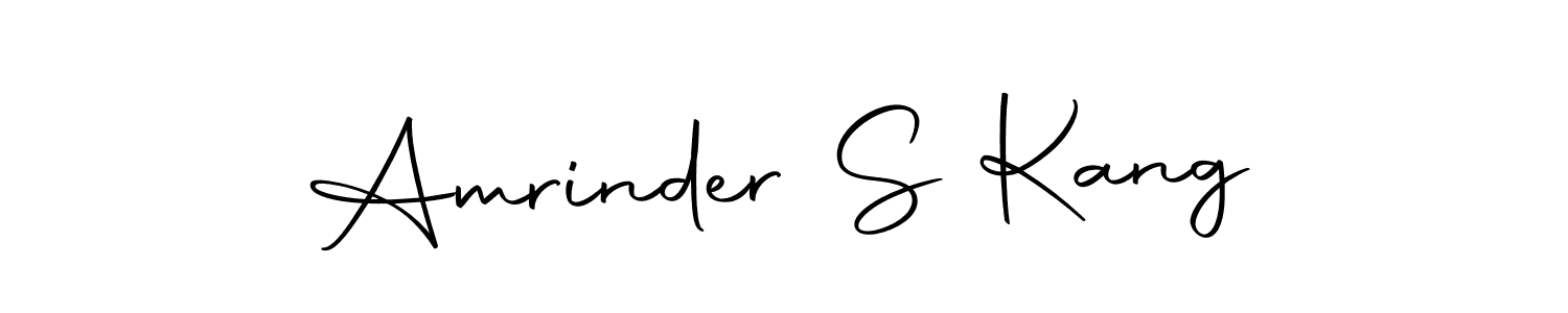 Create a beautiful signature design for name Amrinder S Kang. With this signature (Autography-DOLnW) fonts, you can make a handwritten signature for free. Amrinder S Kang signature style 10 images and pictures png