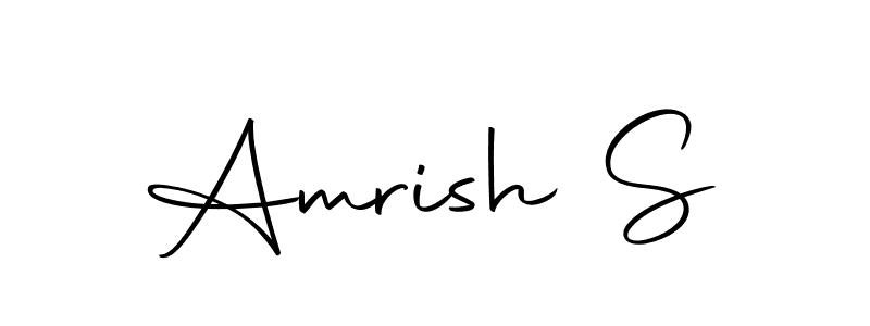 Also You can easily find your signature by using the search form. We will create Amrish S name handwritten signature images for you free of cost using Autography-DOLnW sign style. Amrish S signature style 10 images and pictures png