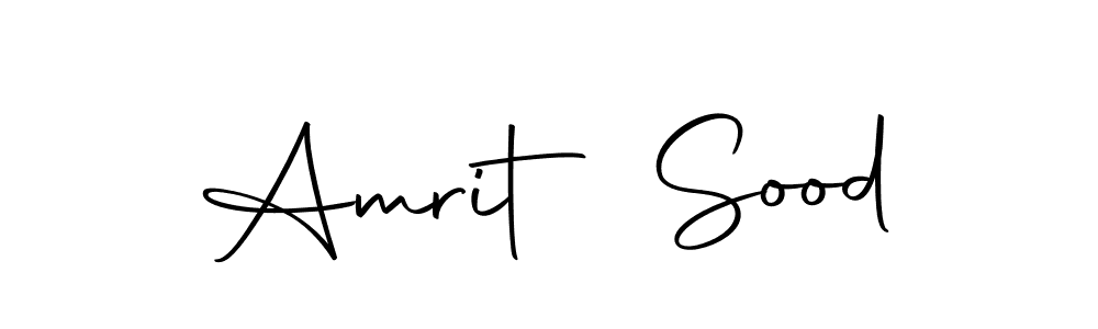 Design your own signature with our free online signature maker. With this signature software, you can create a handwritten (Autography-DOLnW) signature for name Amrit Sood. Amrit Sood signature style 10 images and pictures png