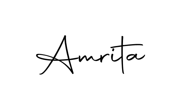 How to make Amrita name signature. Use Autography-DOLnW style for creating short signs online. This is the latest handwritten sign. Amrita signature style 10 images and pictures png