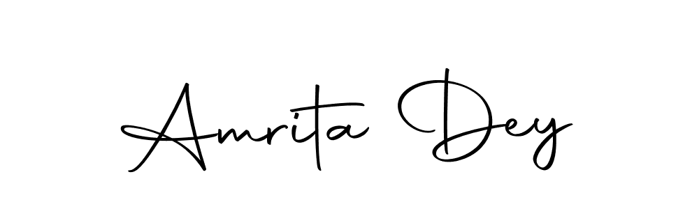 Also we have Amrita Dey name is the best signature style. Create professional handwritten signature collection using Autography-DOLnW autograph style. Amrita Dey signature style 10 images and pictures png