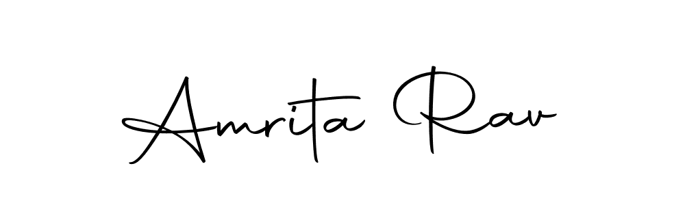 How to make Amrita Rav name signature. Use Autography-DOLnW style for creating short signs online. This is the latest handwritten sign. Amrita Rav signature style 10 images and pictures png