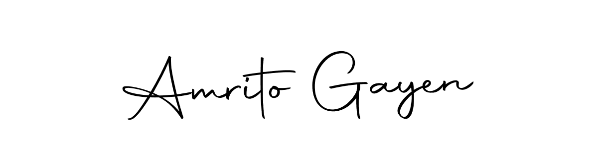if you are searching for the best signature style for your name Amrito Gayen. so please give up your signature search. here we have designed multiple signature styles  using Autography-DOLnW. Amrito Gayen signature style 10 images and pictures png