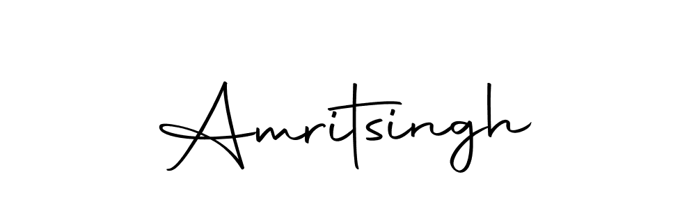 Make a beautiful signature design for name Amritsingh. With this signature (Autography-DOLnW) style, you can create a handwritten signature for free. Amritsingh signature style 10 images and pictures png