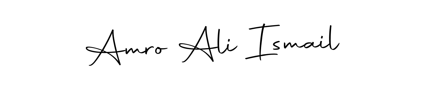 You should practise on your own different ways (Autography-DOLnW) to write your name (Amro Ali Ismail) in signature. don't let someone else do it for you. Amro Ali Ismail signature style 10 images and pictures png