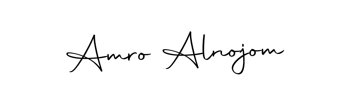 Make a short Amro Alnojom signature style. Manage your documents anywhere anytime using Autography-DOLnW. Create and add eSignatures, submit forms, share and send files easily. Amro Alnojom signature style 10 images and pictures png