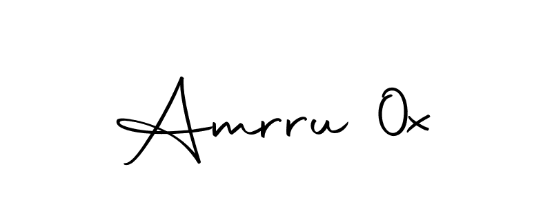 Also we have Amrru 0x name is the best signature style. Create professional handwritten signature collection using Autography-DOLnW autograph style. Amrru 0x signature style 10 images and pictures png