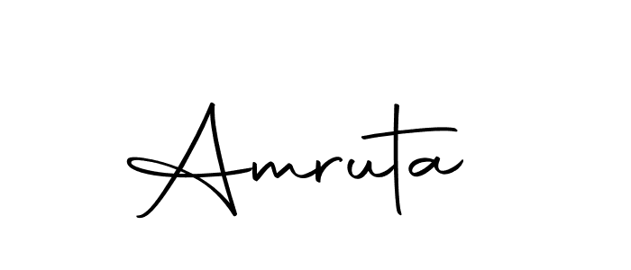 Make a beautiful signature design for name Amruta . With this signature (Autography-DOLnW) style, you can create a handwritten signature for free. Amruta  signature style 10 images and pictures png