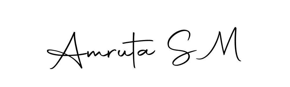 Autography-DOLnW is a professional signature style that is perfect for those who want to add a touch of class to their signature. It is also a great choice for those who want to make their signature more unique. Get Amruta S M name to fancy signature for free. Amruta S M signature style 10 images and pictures png