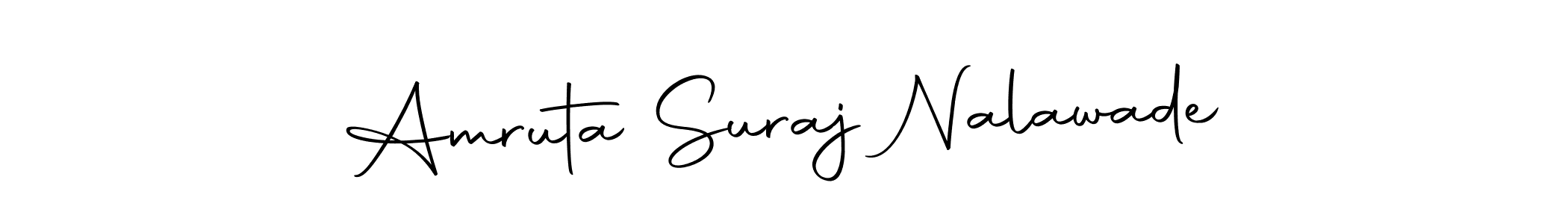 Here are the top 10 professional signature styles for the name Amruta Suraj Nalawade. These are the best autograph styles you can use for your name. Amruta Suraj Nalawade signature style 10 images and pictures png