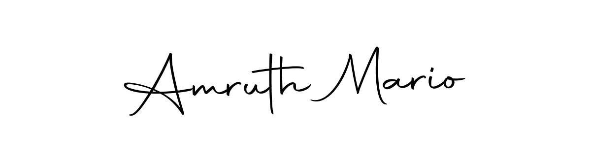 The best way (Autography-DOLnW) to make a short signature is to pick only two or three words in your name. The name Amruth Mario include a total of six letters. For converting this name. Amruth Mario signature style 10 images and pictures png