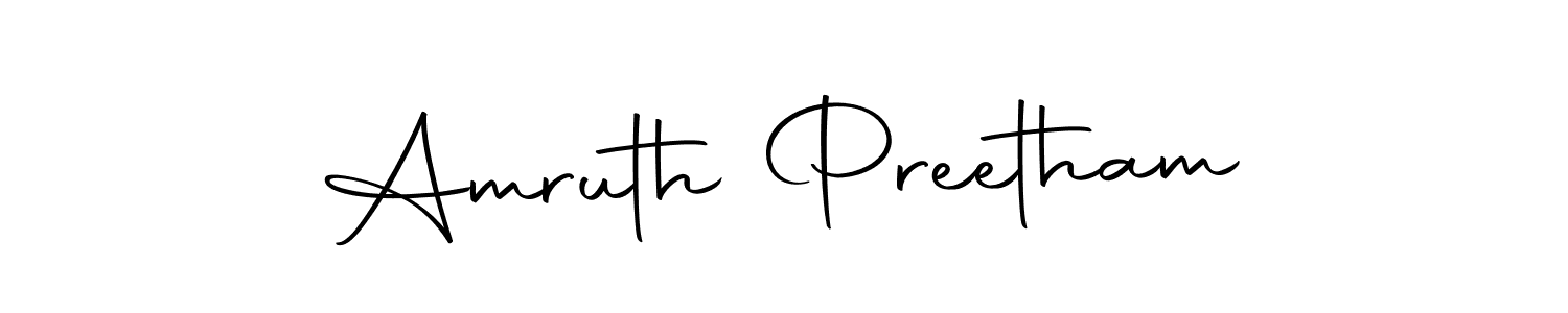 Here are the top 10 professional signature styles for the name Amruth Preetham. These are the best autograph styles you can use for your name. Amruth Preetham signature style 10 images and pictures png