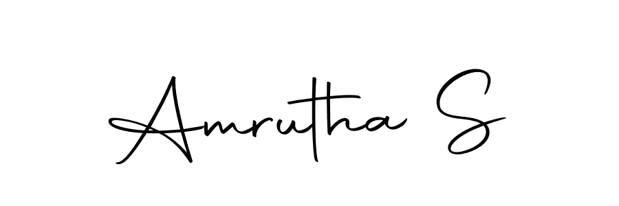 Make a beautiful signature design for name Amrutha S. Use this online signature maker to create a handwritten signature for free. Amrutha S signature style 10 images and pictures png