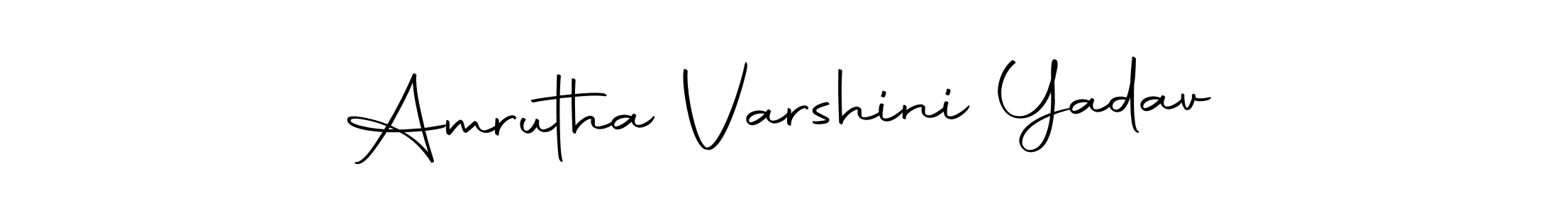 Also we have Amrutha Varshini Yadav name is the best signature style. Create professional handwritten signature collection using Autography-DOLnW autograph style. Amrutha Varshini Yadav signature style 10 images and pictures png