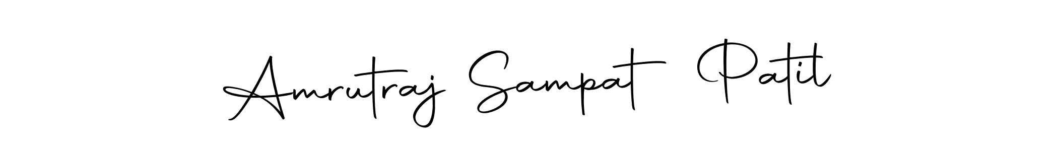 You can use this online signature creator to create a handwritten signature for the name Amrutraj Sampat Patil. This is the best online autograph maker. Amrutraj Sampat Patil signature style 10 images and pictures png